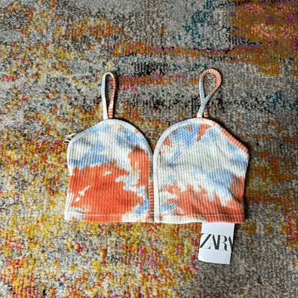 Multi colored crop top - Picture 1 of 2